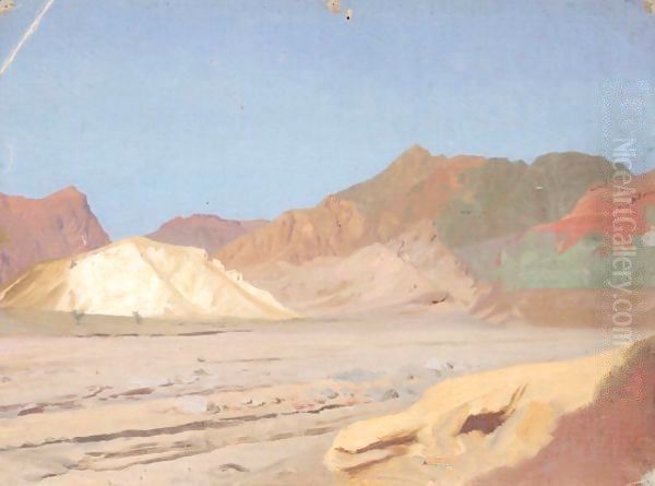 Route De Sinai Oil Painting by Jean-Leon Gerome