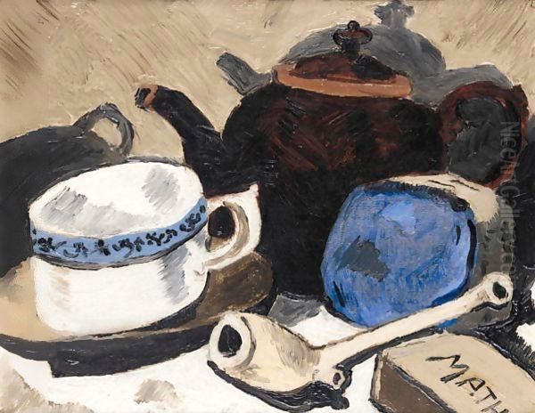 Still Life 2 Oil Painting by Christopher Wood