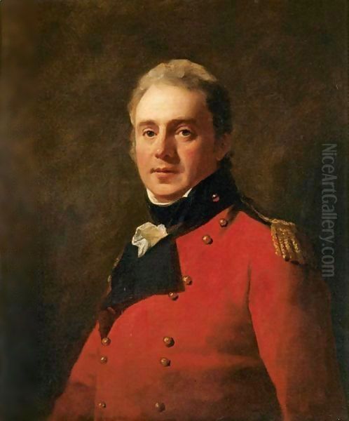 Portrait Of An Officer Oil Painting by Sir Henry Raeburn