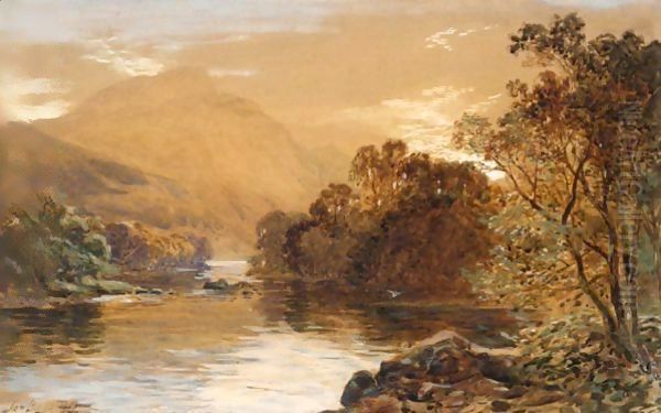 View In Cumberland Oil Painting by Samuel Bough