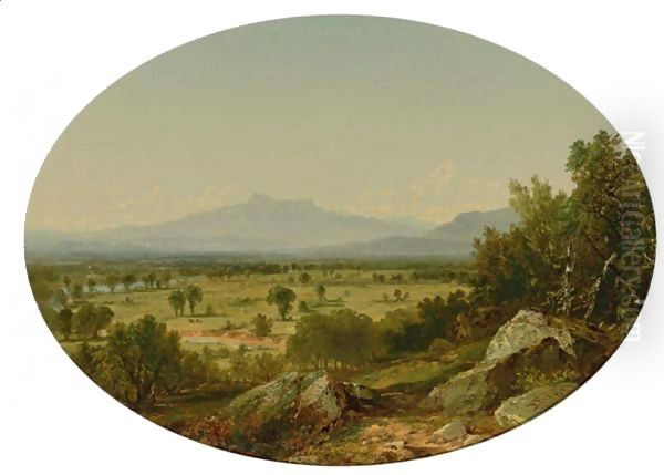 Landscape Mount Chocorua From Conway Oil Painting by John Frederick Kensett