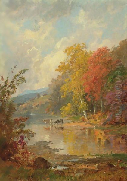 Autumn 2 Oil Painting by Jasper Francis Cropsey