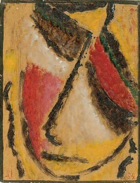 Meditation Oil Painting by Alexei Jawlensky