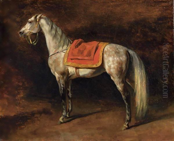 Cheval De Napoleon Oil Painting by Theodore Gericault