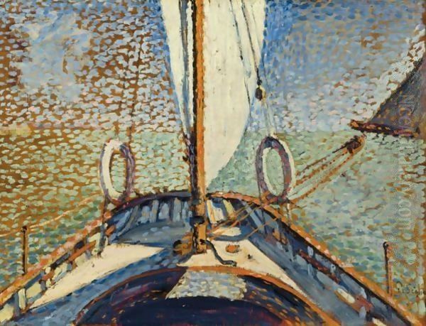 Collioure Le Mohamed-El-Sadok Oil Painting by Paul Signac