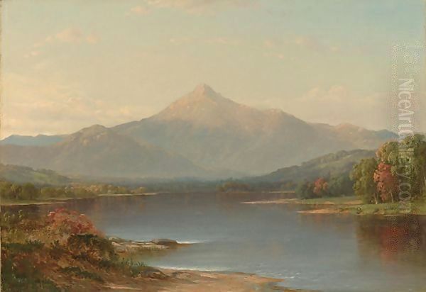 Autumn, Mt. Chocorua, New Hampshire Oil Painting by Samuel Colman