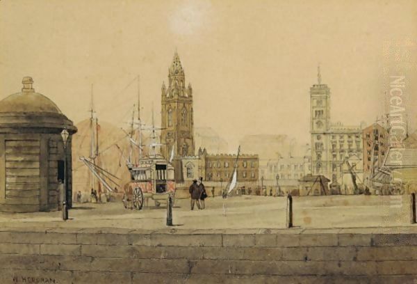 Liverpool Oil Painting by William Gavin Herdman