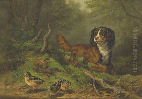 The Intruder Oil Painting by Arthur Fitzwilliam Tait