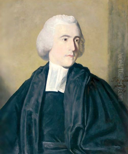 Portrait Of The Reverend William Digby (1733-1788) Oil Painting by Sir Joshua Reynolds