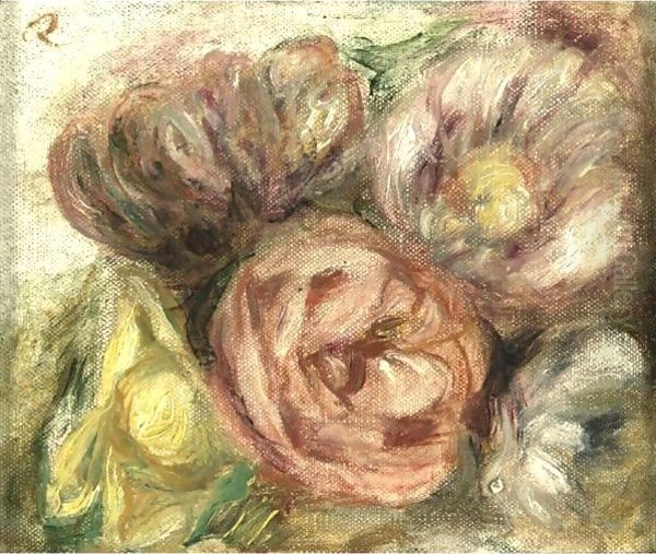 Fleurs Oil Painting by Pierre Auguste Renoir