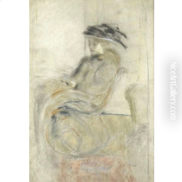 Jeune Femme Au Rocking-Chair Oil Painting by Jean-Edouard Vuillard