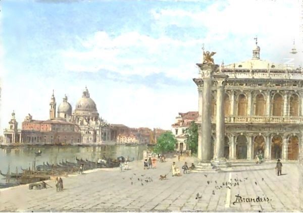 View Of San Marco Oil Painting by Antonietta Brandeis