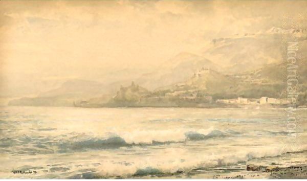 Seascape, Italy Oil Painting by William Trost Richards