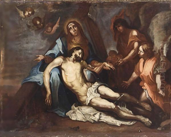 The Lamentation Of Christ Oil Painting by Sir Anthony Van Dyck