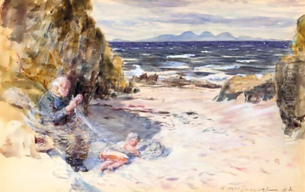 Mending The Nets by William McTaggart