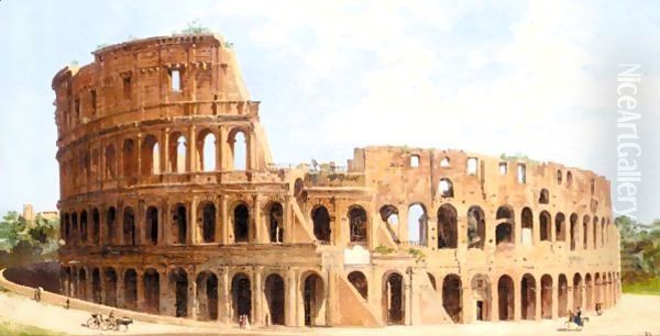 The Colliseum, Rome Oil Painting by Antonietta Brandeis