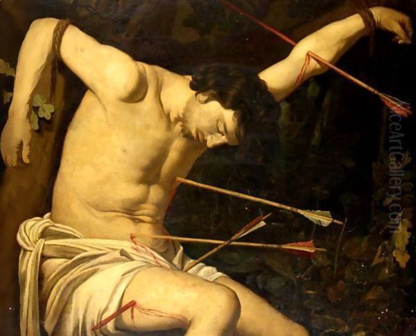 St. Sebastian Oil Painting by Gerrit Van Honthorst