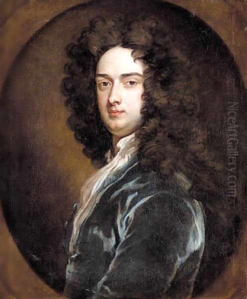 Portrait Of Charles Beauclerk, Duke Of St. Albans (1670-1726) Oil Painting by Sir Godfrey Kneller