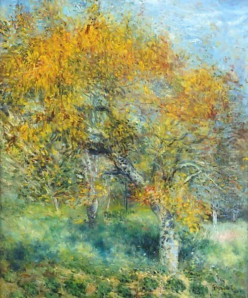 Le Poirier Oil Painting by Pierre Auguste Renoir