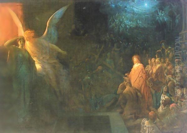 Le Reve De La Femme De Pilate, Claudia Procula Oil Painting by Gustave Dore