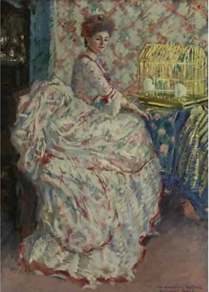 Margaret Dale Oil Painting by Frederick Carl Frieseke