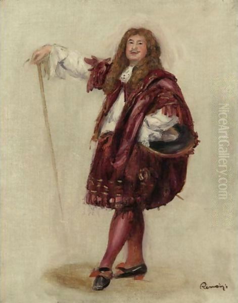 Dorival Comme Le Bourgeois Gentilhomme Oil Painting by Pierre Auguste Renoir