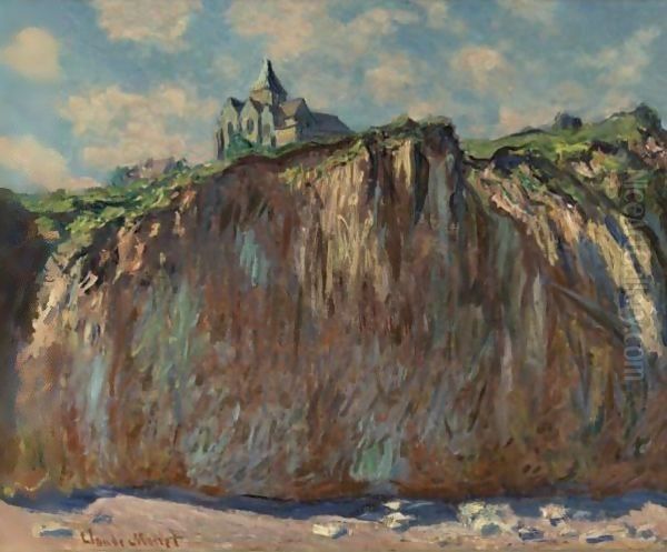 Eglise De Varengeville, Effet Matinal Oil Painting by Claude Oscar Monet