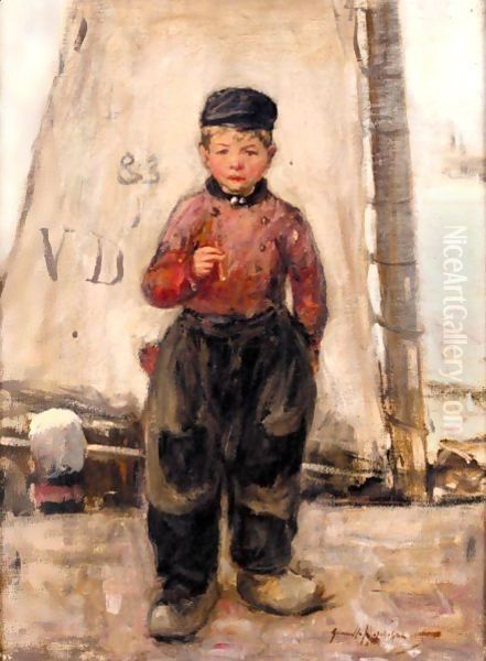 The Dutch Boy Oil Painting by Robert Gemmell Hutchison