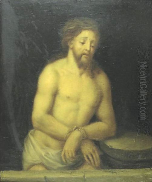 Man Of Sorrows Oil Painting by Adriaen Van Der Werff