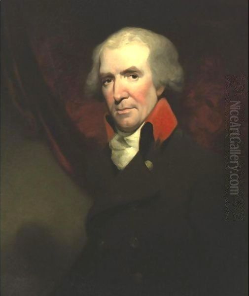 Portrait Of A Gentleman 2 Oil Painting by John Hoppner