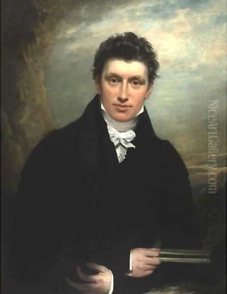 Portrait Of Mr. George Ward Oil Painting by Sir William Beechey