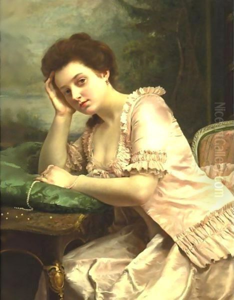 The Broken Strand Oil Painting by Gustave Jean Jacquet