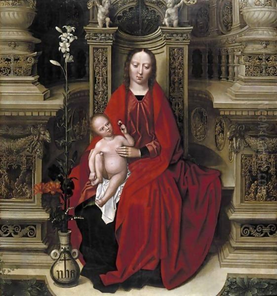 The Virgin And Child Oil Painting by Bruges