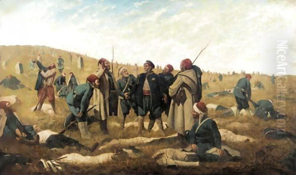 The Conquerors Oil Painting by Vasili Vasilyevich Vereshchagin