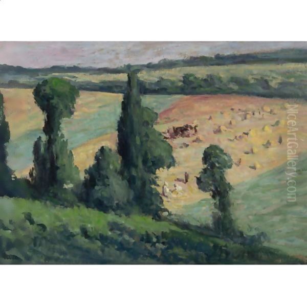 Paysage 2 Oil Painting by Maximilien Luce