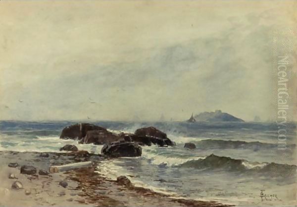 Coastal Scene 3 Oil Painting by Alfred Thompson Bricher