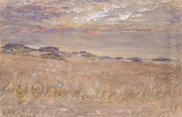 The Land Near The Sea Oil Painting by William McTaggart