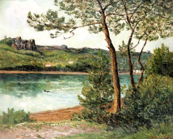 Les Sapins, Kerhuon Oil Painting by Maxime Maufra