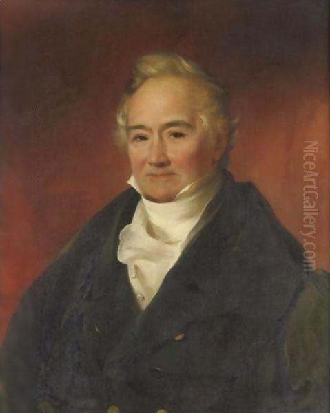 Portrait Of Henry Kuhl Oil Painting by Thomas Sully