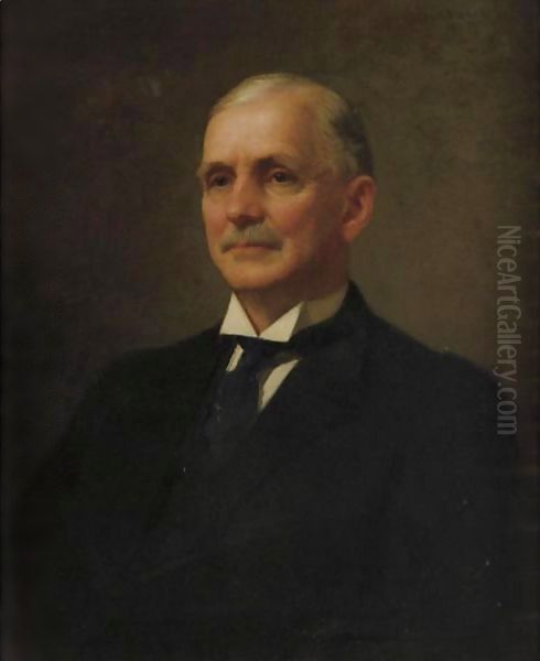 Portrait Of Albert Milch Oil Painting by Edmund Charles Tarbell