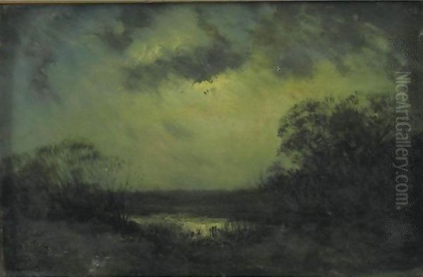 Night In The Lowlands Oil Painting by Julian Onderdonk