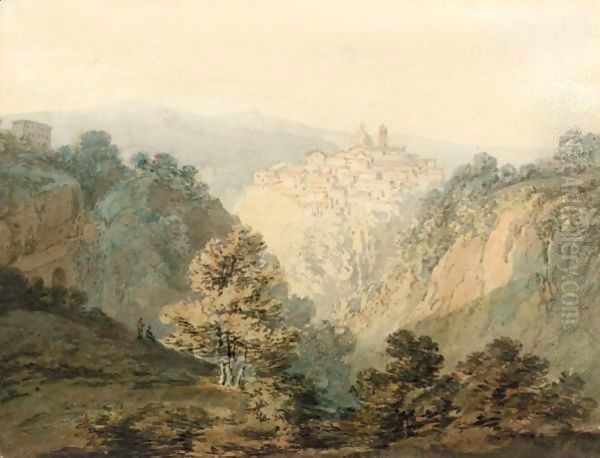 Ariccia, Near Rome Oil Painting by Joseph Mallord William Turner