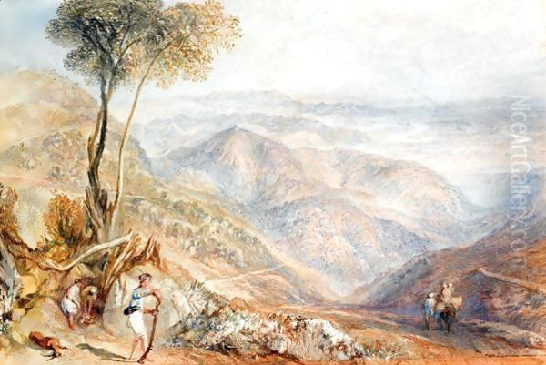 Valley Of The Dhoon, India Oil Painting by Joseph Mallord William Turner