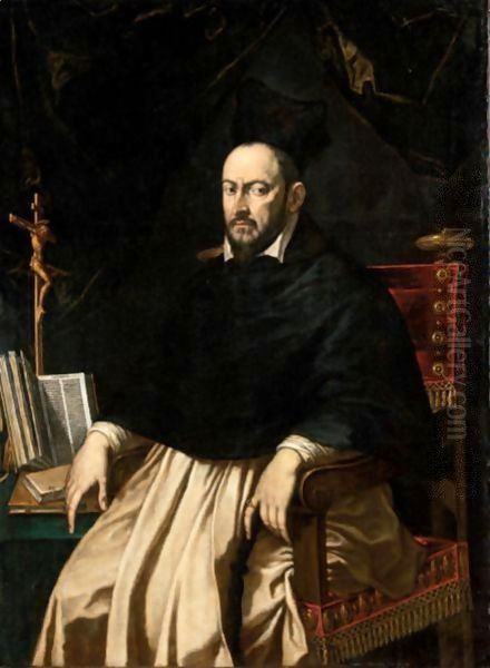 Ritratto Di Un Personaggio Dell'Ordine Domenicano Oil Painting by Leandro Bassano