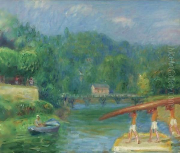 The Shell, Adam Isle Oil Painting by William Glackens