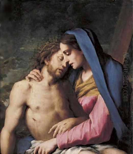 Pieta Oil Painting by Giacomo Triga