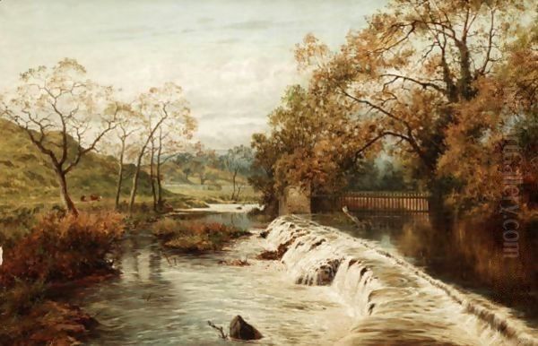 Stapleton Glen, Near Bristol Oil Painting by John Brandon Smith