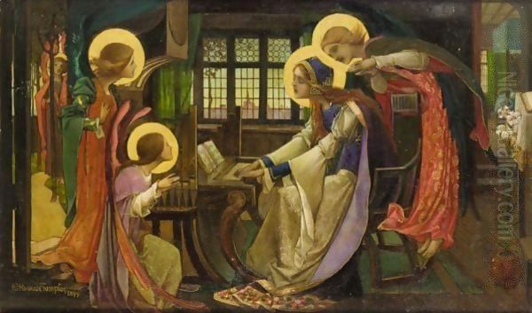 St Cecilia by Edward Reginald Frampton