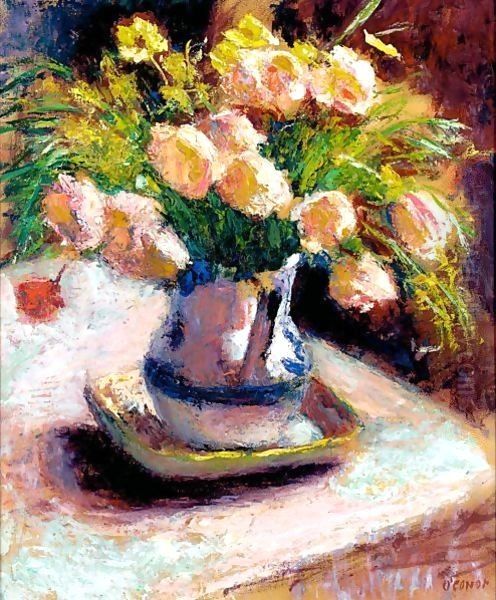 Flowers Oil Painting by Roderic O'Conor