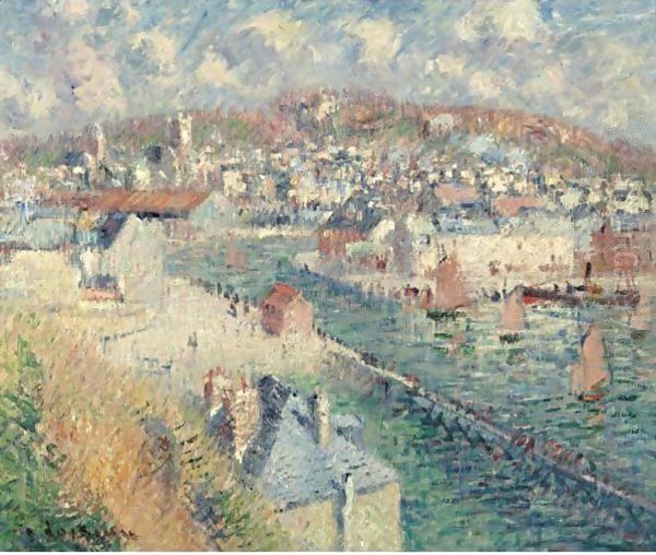 Le Port De Fecamp Oil Painting by Gustave Loiseau